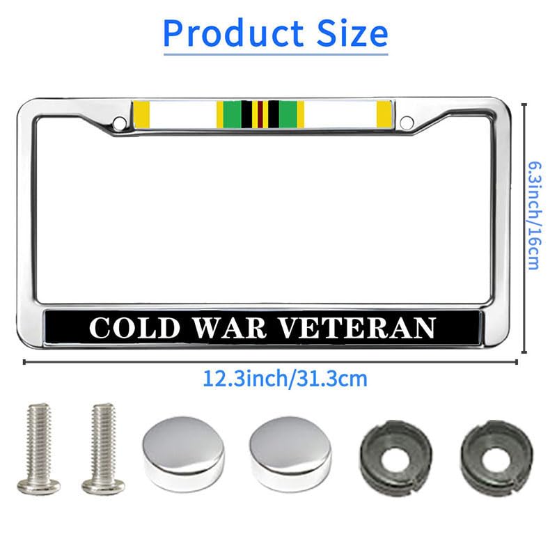 Image of US Army Vet License Plate Frame US Army Veteran License Plate Frame Healing Gift for Veteran
