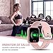 WWDOLL Smartwatch, Reloj Inteligente IP67 con Monitor Rítmo Cardíaco Sueño Podómetro Notificaciones,...