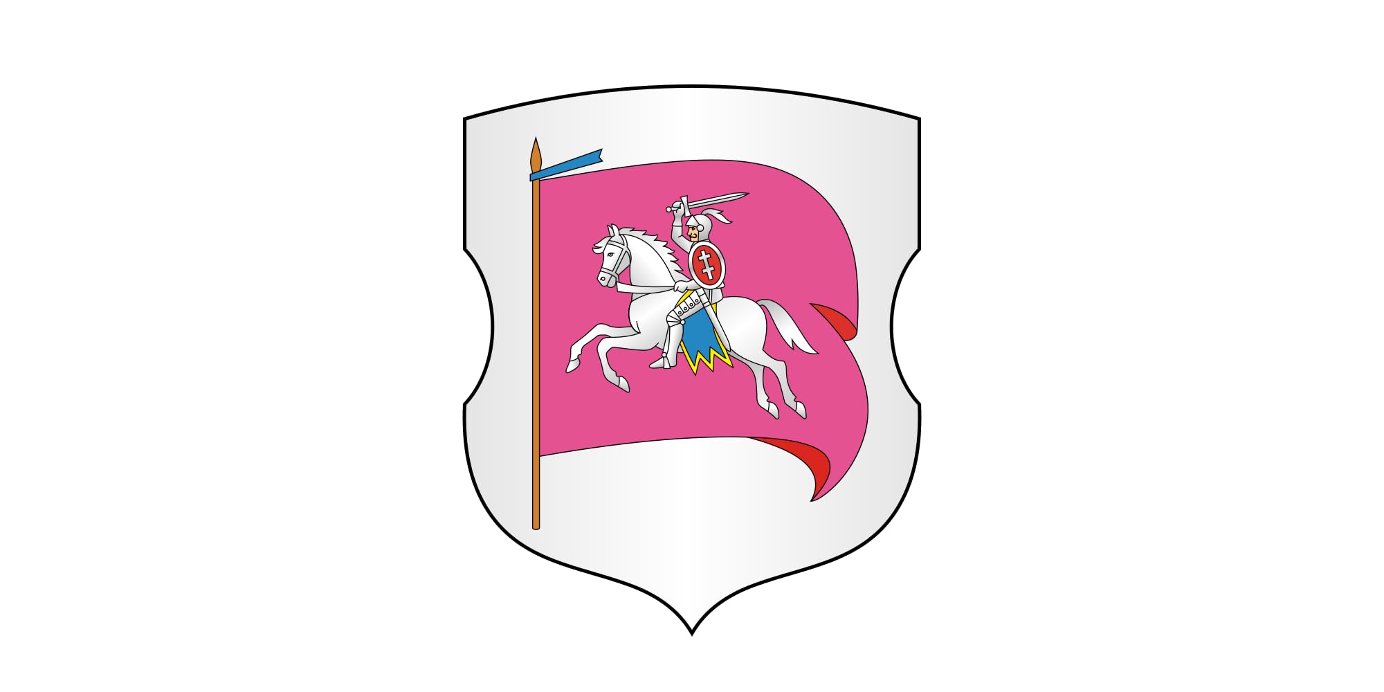 Drapeau Large Rečyca Belarus grand format paysage 1.35m² résistant au vent