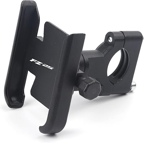 FTNBAE Para Yamaha FZ25 FZ-25 motocicleta CNC aluminio teléfono móvil titular GPS navegador retrovisor espejo manillar soporte accesorios