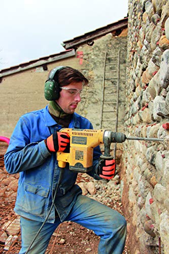 Rostaing Optipro/it09 Handschuh vertragen, absorbiert Schock in Handfläche. Komfort., orange/schwarz/grau, 09