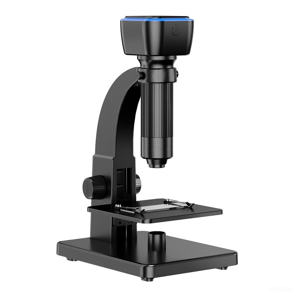 Microscopio digital inalámbrico 2000X, cámara USB de doble lente para reparación de electrónica, coleccionista de monedas, estudiante, ciencia, juguetes STEM