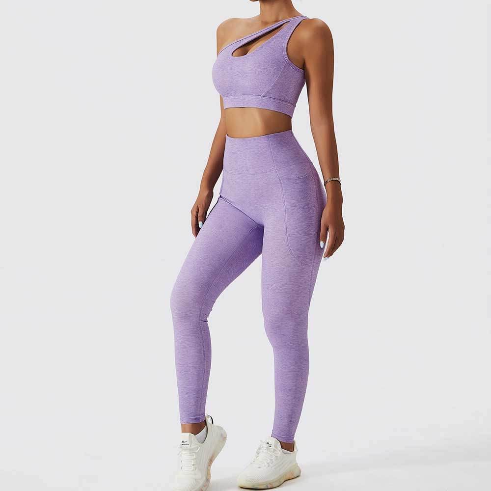 Yoga Set Sport Outfit pour Femme Gym Set Femmes Fitness Sportswear Workout Set Fitness Vêtements Femmes Yoga Costume Femmes Survêtement