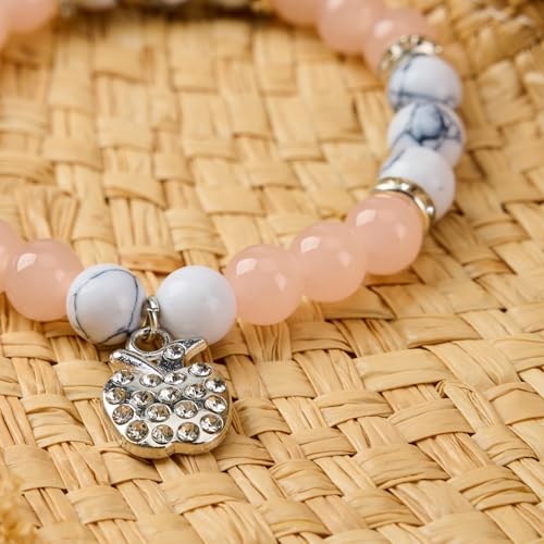 Natural Stone Anxiety Bracelet – Handcrafted Adjustable Cord Design for Men & Women4