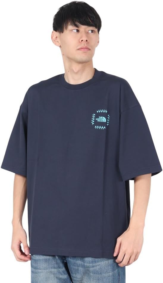 ◆THE NORTH FACE◆ Men's Bandana Short Sleeve T-Shirt MANGO The North Face S/S Retro Bandana Logo Tee Short Sleeve T