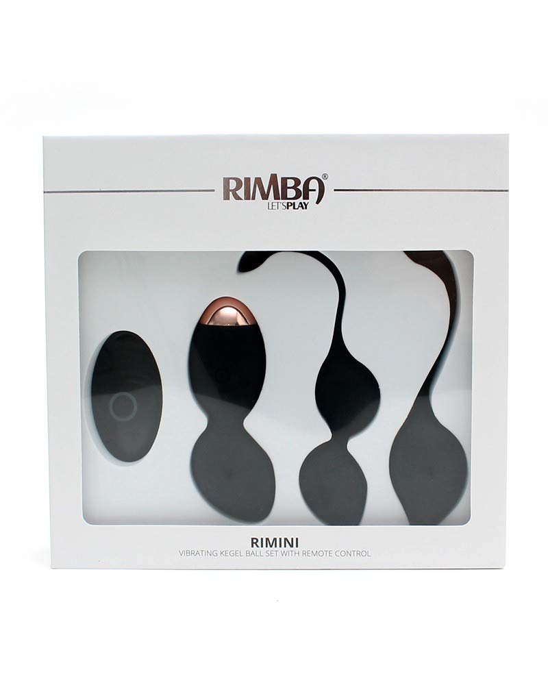 Rimba Rimini Boules de kegel Doré/Noir Ø 3.6 x 14.2 cm/Ø 2.9 x 16 cm/Ø 3.5 x 10.2 cm