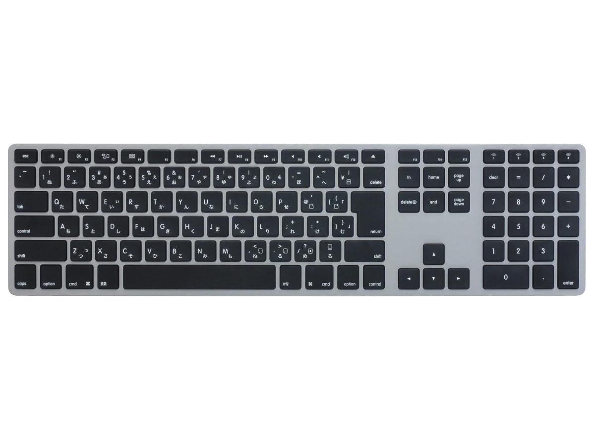 Amazon.co.jp: Matias Wireless Aluminum Keyboard Bluetooth接続