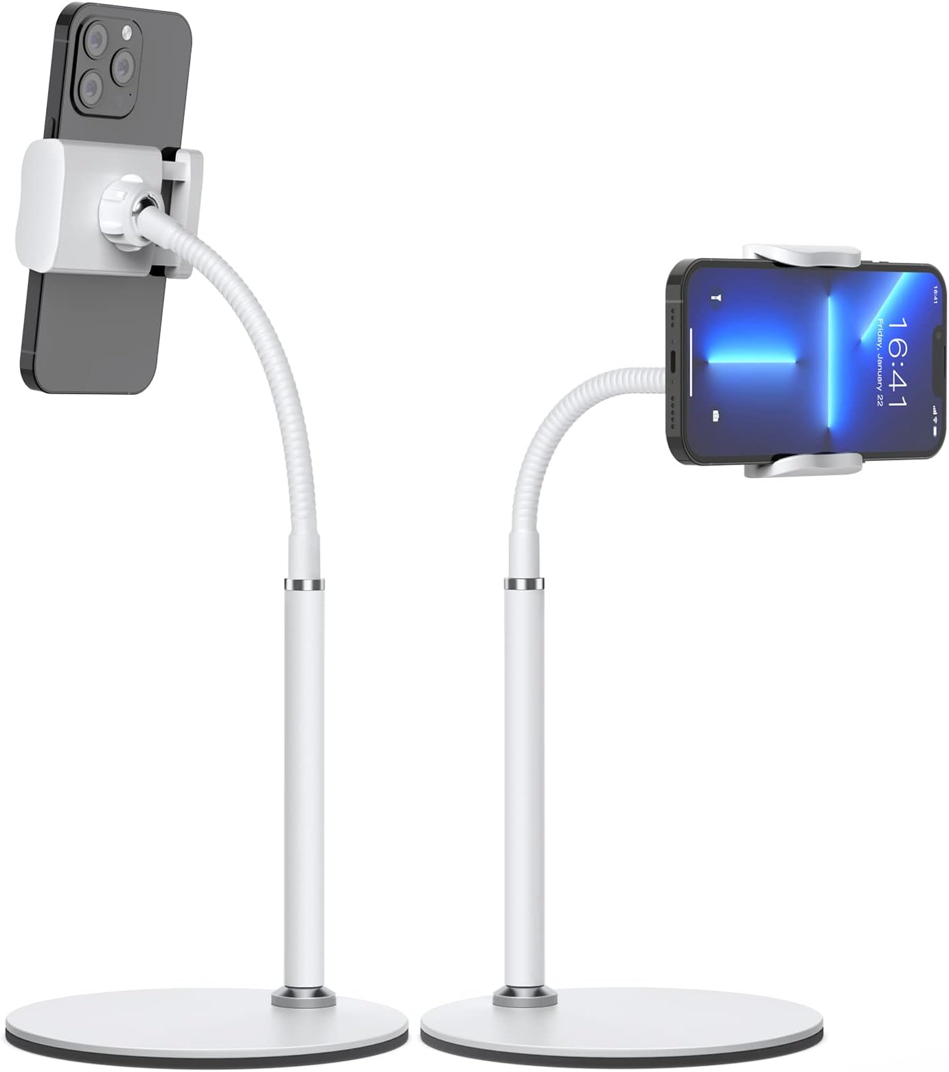 Cell Phone Stand, 360° Angle Height Adjustable Phone Holder for Desk ...