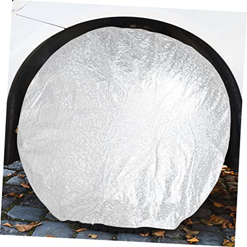 Vaguelly Protetor De Pneu Solar Filme De Alumínio Capa De Roda De Carro Capa De Pneu De Sol À Prova