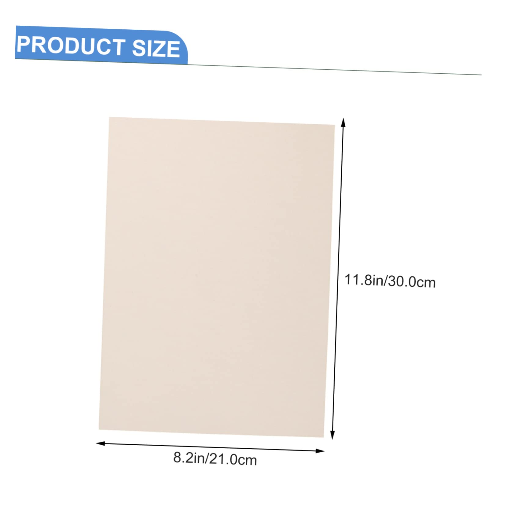 Carta Beige Fogli Termico per 100 Trasferimento Sublimazione | Stampa Immagini, Testi e Foto, per T-shirt e Tessuti, Formato Foglio per Personalizzare