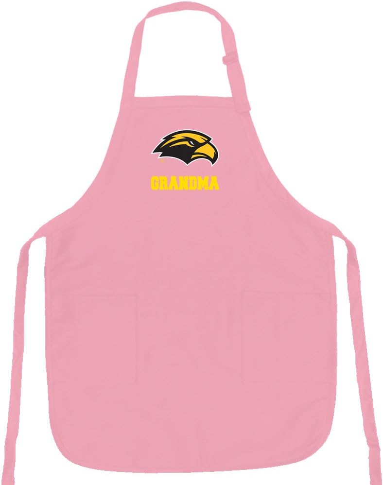 Broad Bay Pink Southern Miss Grandma Apron DELUXE Southern Miss Grandma Aprons MADE IN THE USA