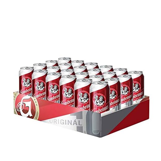 Gambrinus Original 10° Dosenbier Palette (24 x 0.5 l) EU Pfandfrei