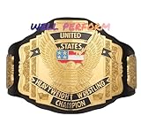 WCW United States World Heavyweight Wrestling Championship Title Belt Replica, Universal Championship Title Belt - Adult Size