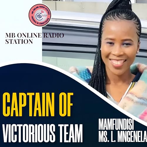 The captain of victorious team - Mamfundisi [ Ms. L. Mngenela]