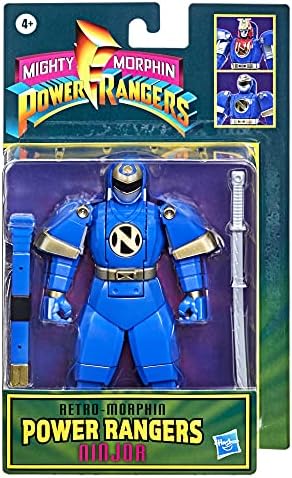 P-R Power Rangers Retro-Morphin Ninjor Fliphead Action Figure RXZER23