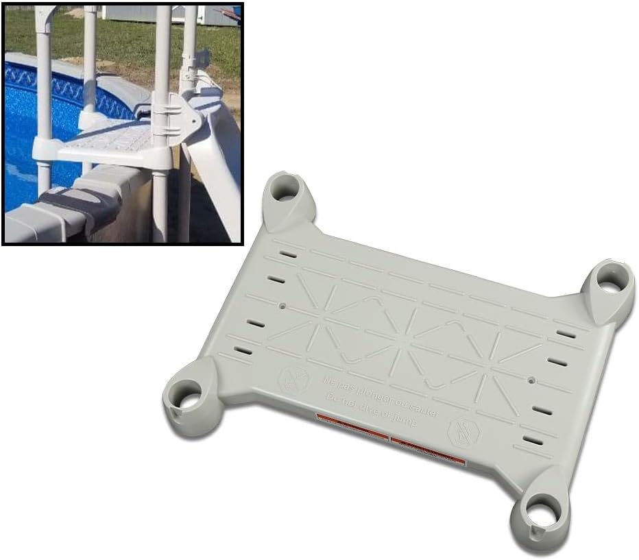 Products Platform Grey Compatible with Above Ground BiltMor Swimming Pool Step