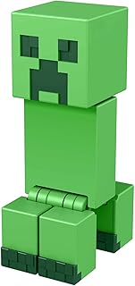 Minecraft Creeper Action Figure, 3.25-in, with 1 Build-a-Portal Piece & 1 Accessory, Building Toy Inspired by Video Game, Collectible Gift for Fans & Kids Ages 6 Years & Older