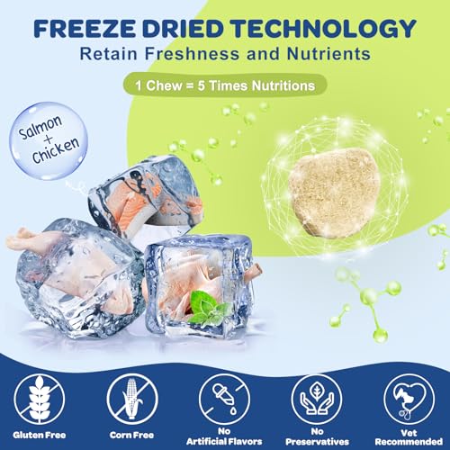 Omega 3 Fish Oil for Dogs – Salmon Oil for Dogs Skin and Coat Supplement with EPA & DHA Fatty Acids – Dog Itch & Allergy Relief, Anti Shedding, Hot Spots Treatment – Hip & Joint Support – 120 Counts Omega 3 Fish Oil for Dogs – Salmon Oil for Dogs Skin and Coat Supplement with EPA & DHA Fatty Acids – Dog Itch & Allergy Relief, Anti Shedding, Hot Spots Treatment – Hip & Joint Support – 120 Counts