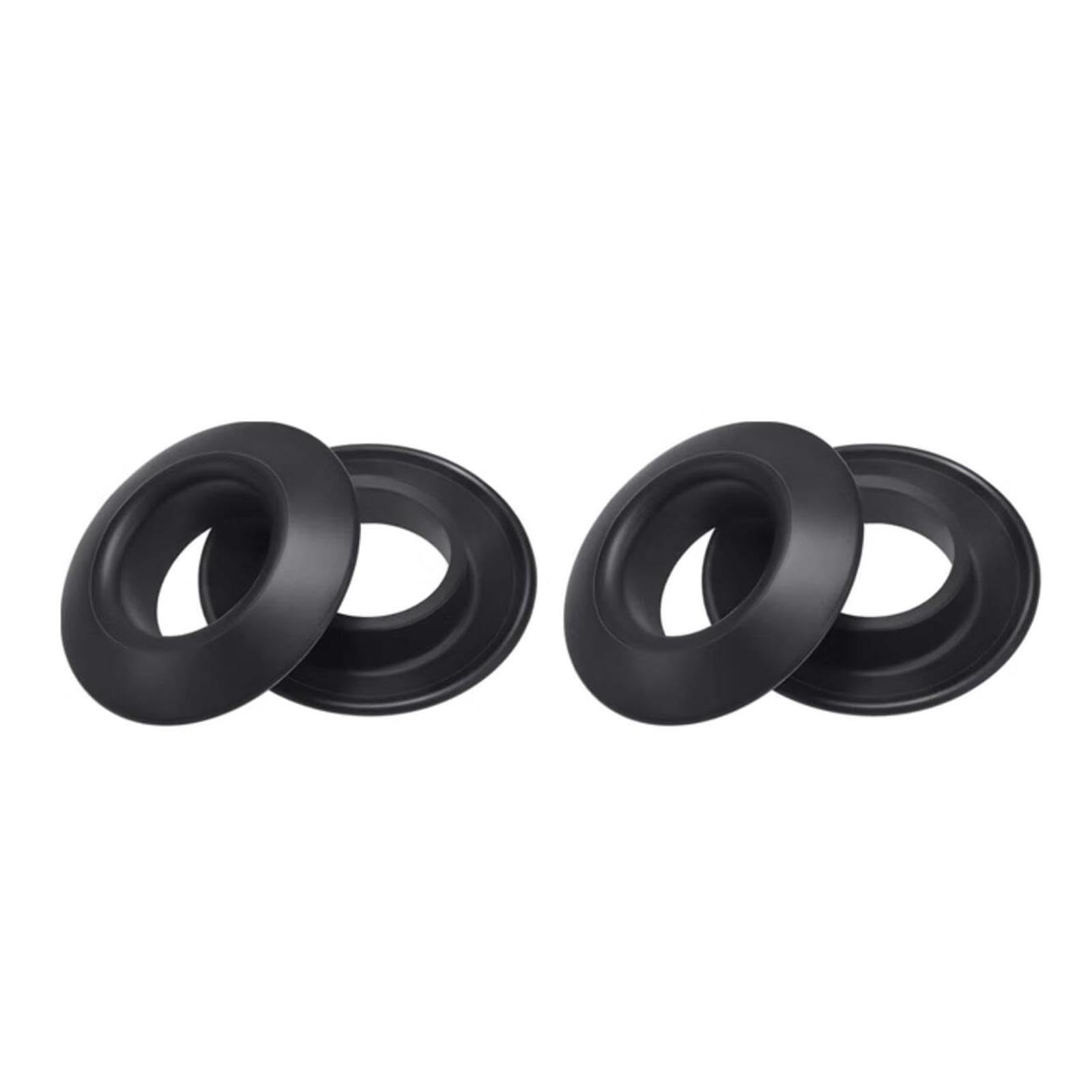 Yiju 8 Pieces Kayak Paddle Drip Rings Water Retaining Rings Easy to Install Practical Splash Guards Paddle Protection for Boating, Black