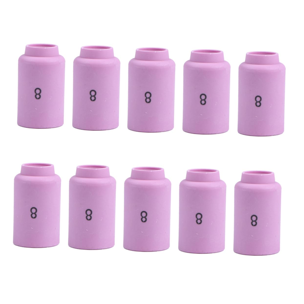 ARTIBETTER 10Pcs Ceramic Nozzles for Argon Arc Welding Welding Torch Nozzles Welding Components for Precision Welding Applications
