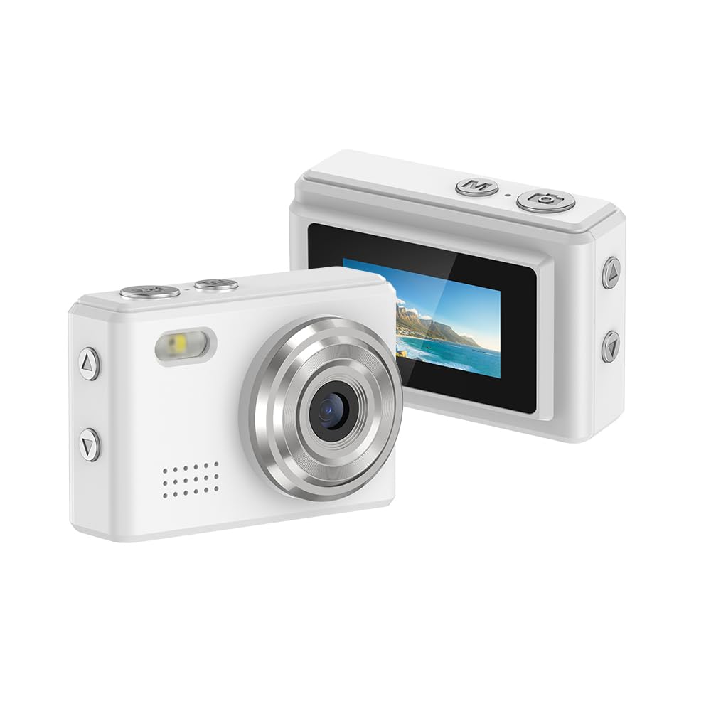 Little Finger Camera Size for All Ages Portable and Fun It can be Connected to Both Computer and Mobile Phone and it Comes with a TF Card (White)-image-19