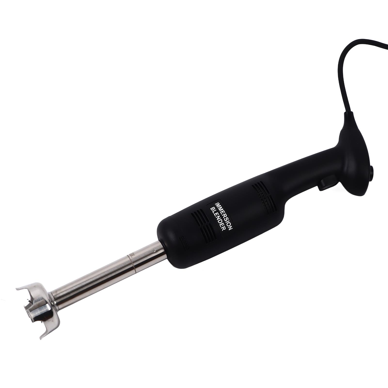 Fdit Batidora de Mano de 270W, Velocidad Variable de 6000-20000 RPM con Eje de Acero Inoxidable y de Goma Suave para Batir Sopas y Comida para Bebés (Enchufe europeo 220V 50Hz)