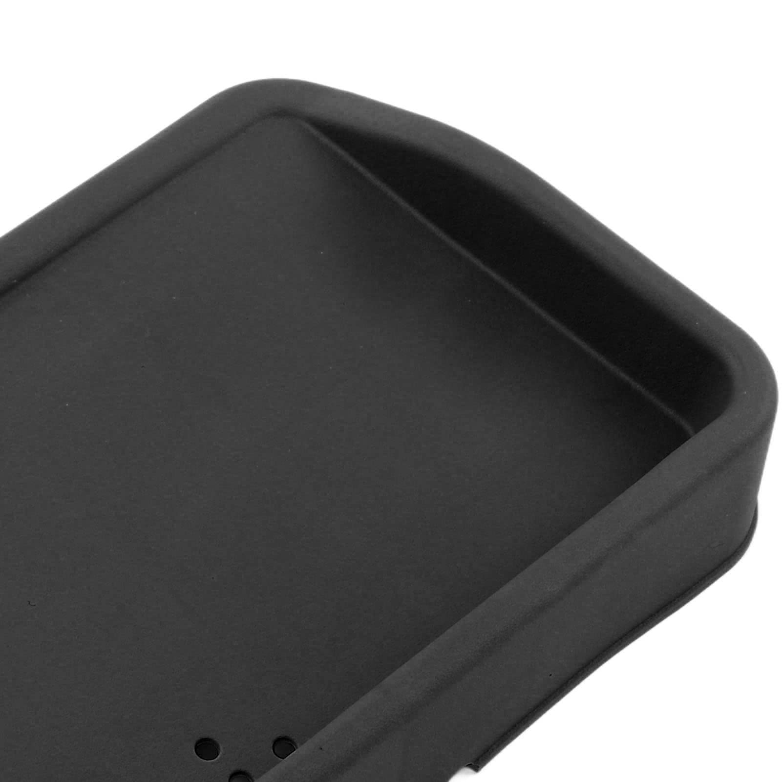 Caja para Pelotas de Golf, Contenedor de Pelotas de Golf de Silicona de Goma, Caja de Almacenamiento para Pelotas de Golf, Bandeja para Organizar Pelotas de Golf, Suministros de Golf Pelota de(Negro)