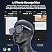 AI Smart Glasses with Camera, 4K 800W HD Video Recording Glasses with Audio, Bluetooth Sunglassess with Camera, Real-Time Translation, Voice Assistant, Object Recognition, Hands-Free Music Calls