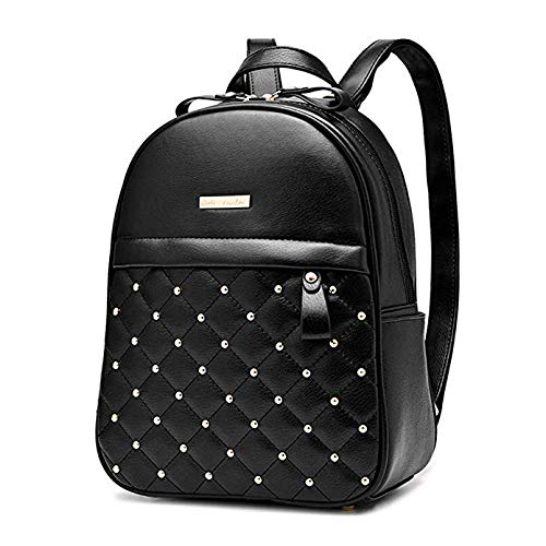 Sac bandoulière et sac à dos mode à rivets pour jeune étudiante