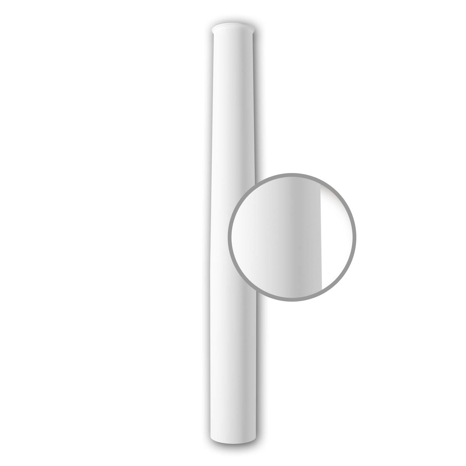 Fuste de columna de poliuretano Profhome 112050 elegancia clásica