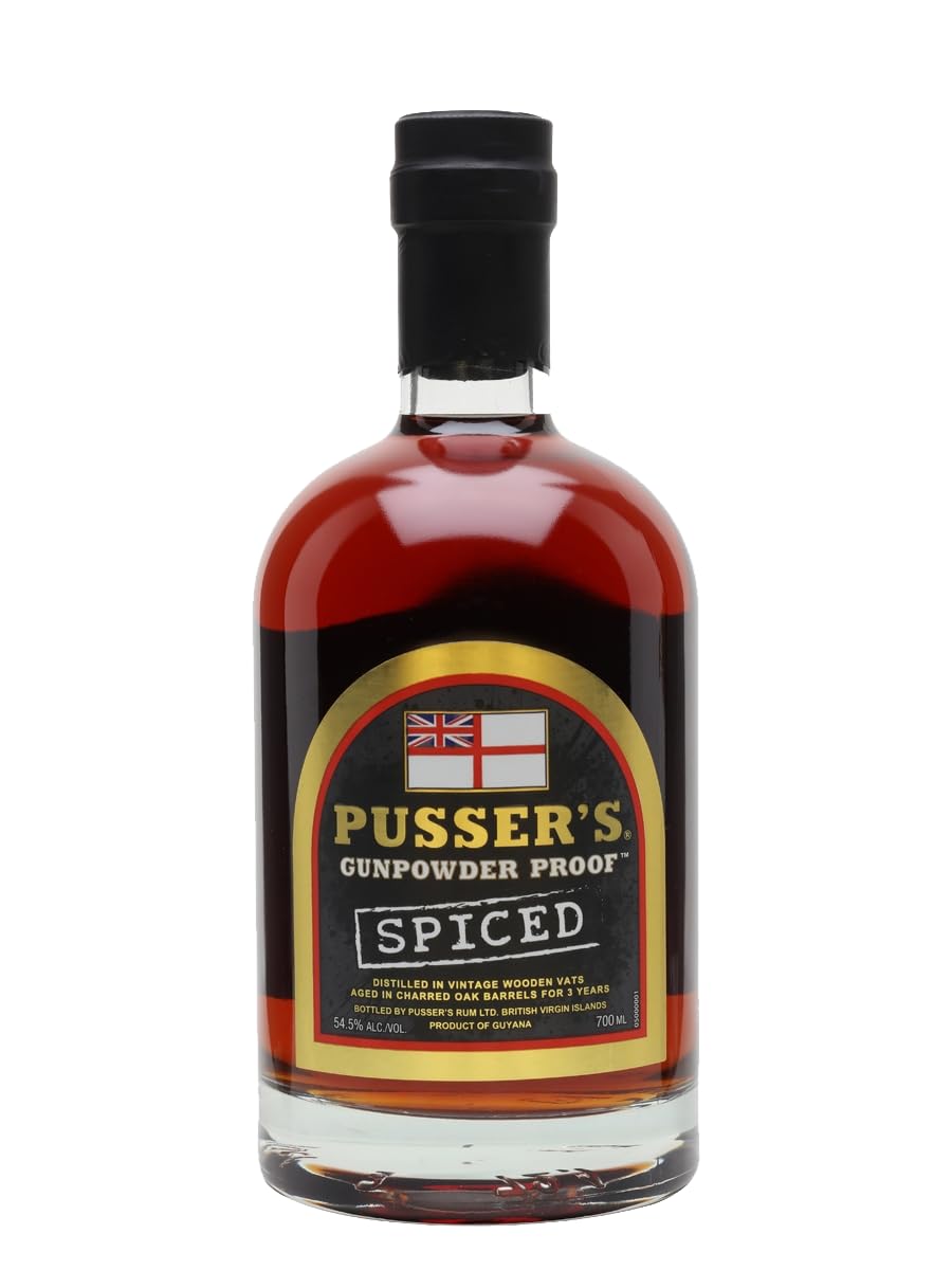 Pusser's Gunpowder Proof Spiced Rum, 70 Cl, The Bottle Club