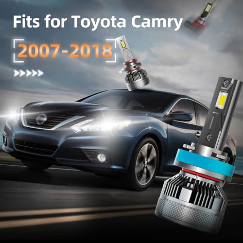 Bulbos LED para Toyota Camry 2007-2018, Combo 6 piezas 6000K miniatura 2