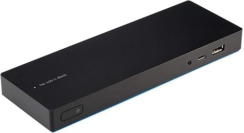 Miniatura 3 de HP Estación de acoplamiento USB-C (3FF69AA) Dock G4 - GigE 90 W GB para laptops, monitores empresariales y estaciones de trabajo, color negro