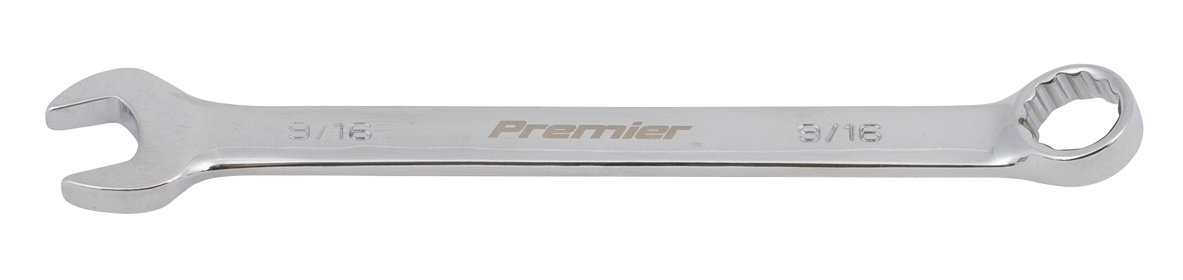 Sealey Premier 9/16" Imperial Combination Spanner - CW06AF, Chrome - Image 3