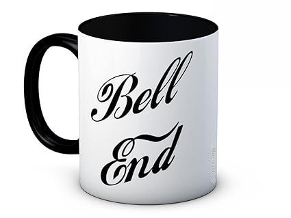 Bell End - Rude Funny Joke Ceramic Coffee Mug - Great Secret Santa Gift!