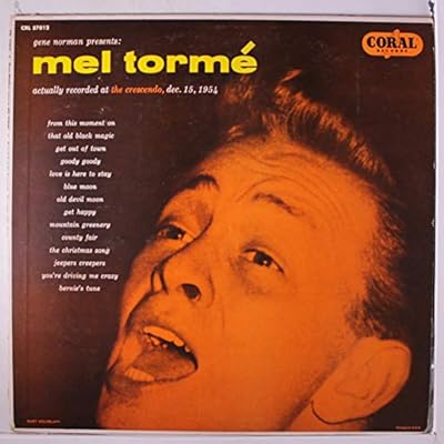 mel torme actually recorded at the crescendo LP