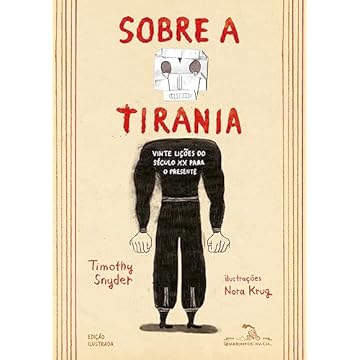 Capa do livro Sobre a tirania (Edição em quadrinhos): Vinte lições do século XX para o presente