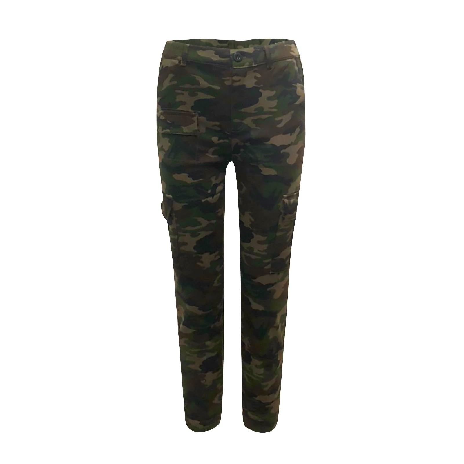 Generisch Pantaloni donna tuta da donna outdoor con design tascabile, vita elastica, pantaloni casual
