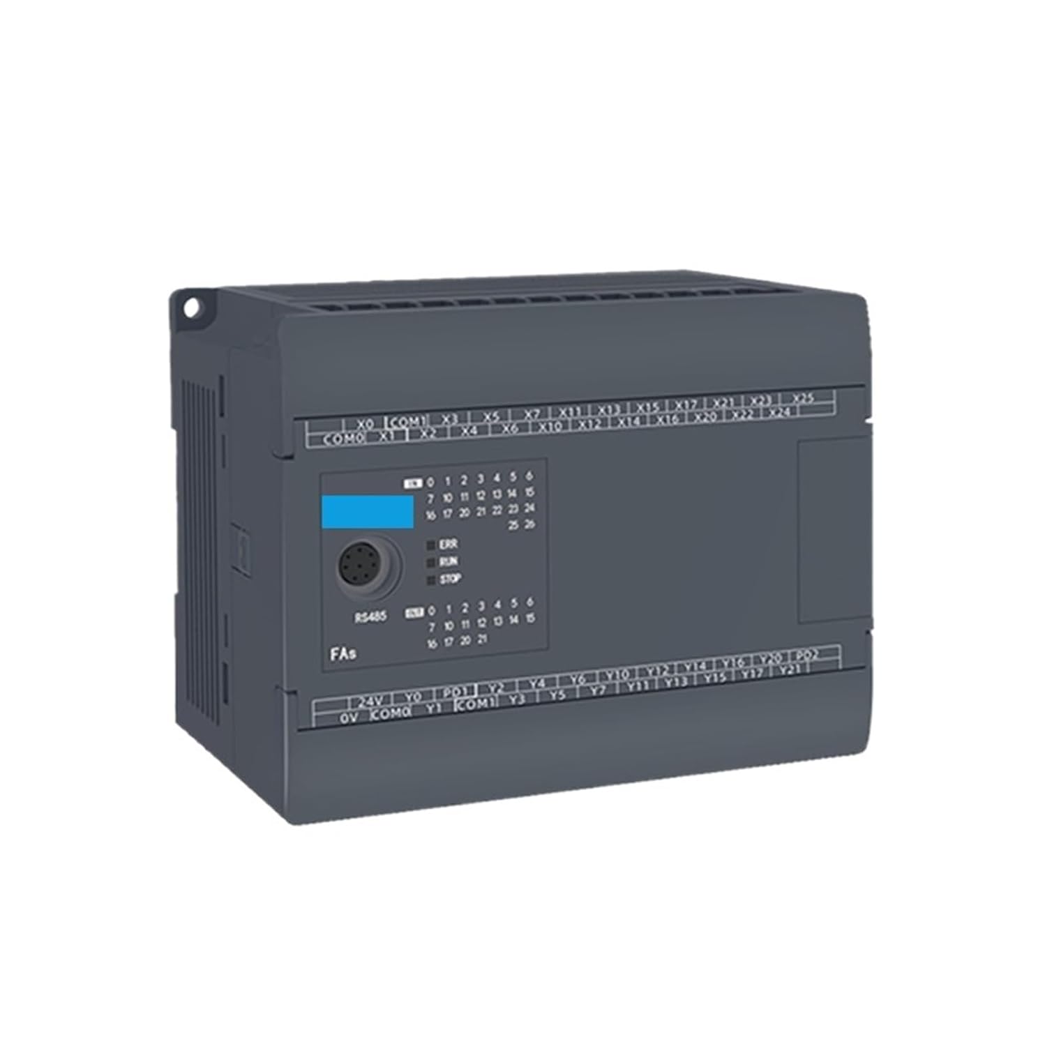 FAs 22DI+22DO Transistor/Relay Output Support RS485/USB Controller Designed for Industrial Automation(FAs-40MR-AC)
