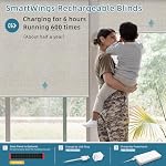 SmartWings Motorized Matter Roller Window Shades, Safari Cream - Image 2