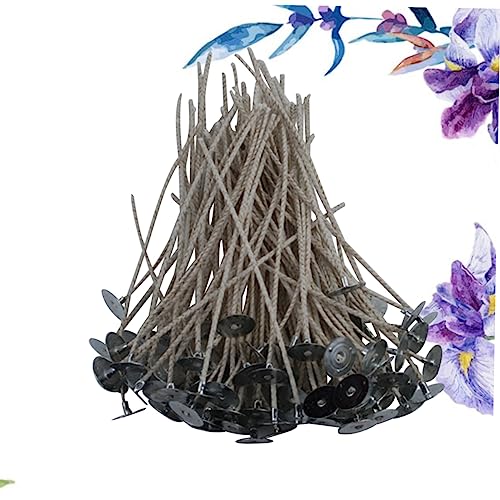 100 mechas para velas enceradas con base, 5.91 in miniatura 4