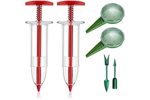 2024 New Mini Seed Spreader, 6 Pack Mini Sowing Seeds Dispenser Hand...