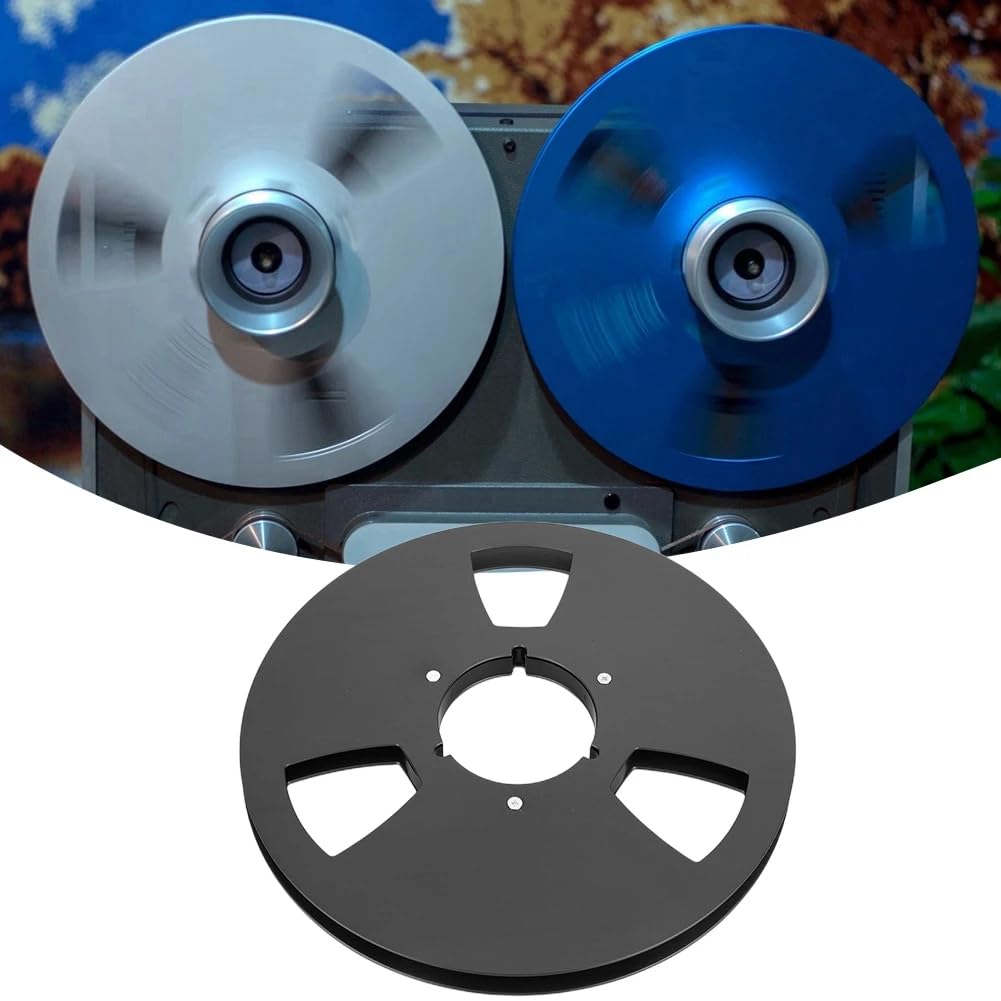 Bobine de Bande Vide Universelle de 10 Pouces, Disque Audio Vide pour/Reel à Reel Disk pour Studer ReVox/C