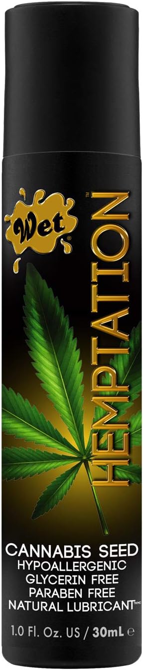 Wet Hemptation All Natural Personal Lube 4.2 Fl Oz