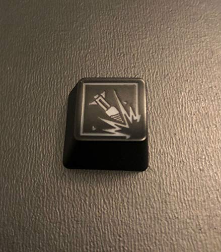 Mugen Custom Ash Rainbow Six Operator & Defender Gaming Keycaps for Cherry MX Switches - Fits Most Mechanical Gaming Keyboards - with Keycap Puller