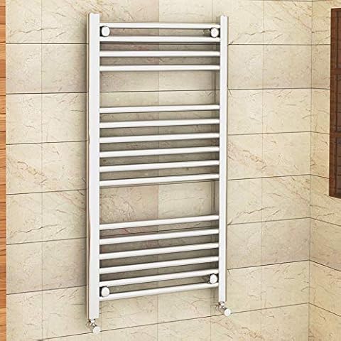 1000 x 500mm Bathroom Central Heating Straight Ladder Towel Rail Radiator Cover