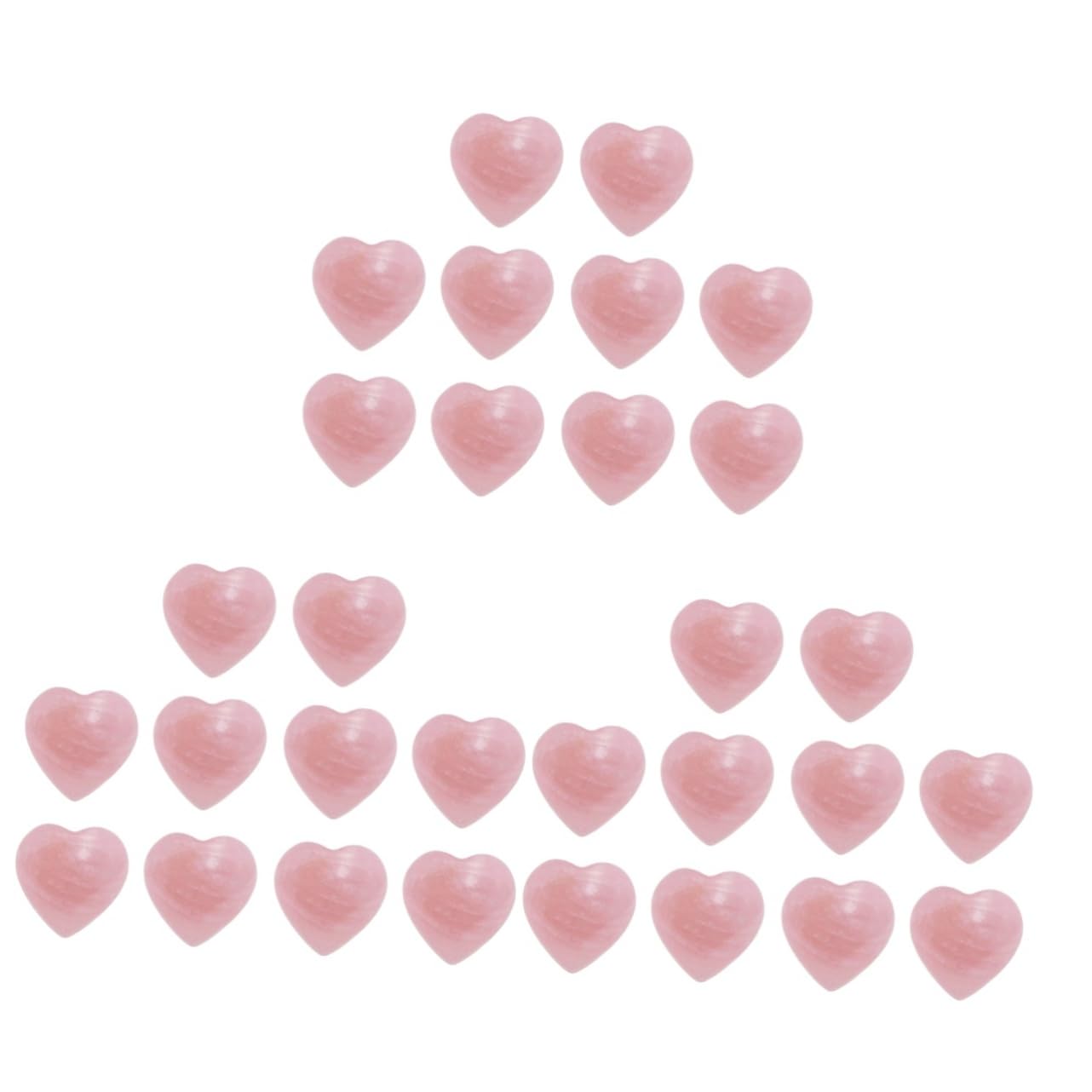 SHINEOFI 30stücke Herz Ornament Liebe Form Von Dekoration Für Hochzeiten Zuhause Partys Rosa Für Romantische Anlässe Und Festliche Dekoration