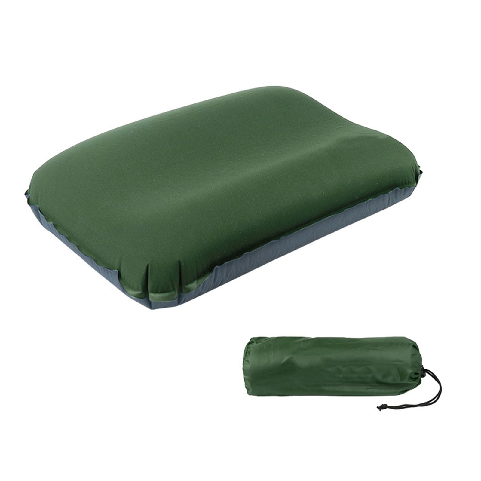 Cuscini di sostegno del collo gonfiabili portatili gonfiabili automatici pieghevoli per viaggi resto accessorio portatili cuscini per dormire all'aperto