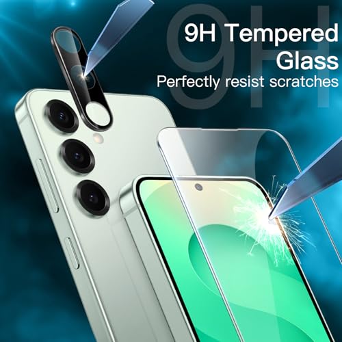 Image of JETech Screen Protector for Galaxy S25 Plus, 2+2 Pack
