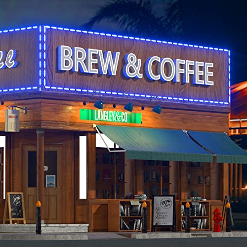 Wichemi 50Ft Led Light Modules For Business Window Light Commercial Storefront Lights 100Pcs Led Module For Signs 0.92W 3 Led 5050 Smd Rgb Adhesive Waterproof Strip Lights For Store Advertising Décor thumb #7